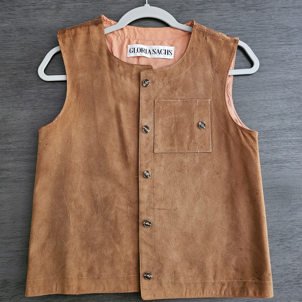 Kids Brown Sleeveless Top